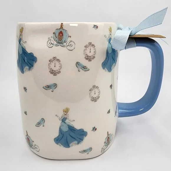 Disney Rae Dunn Cinderella "Bibbidi Bobbidi Boo" Ceramic Mug - Picture 1 of 6